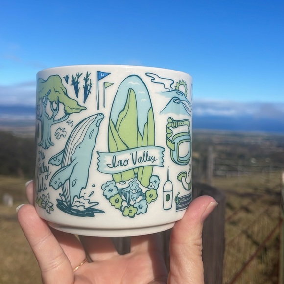 Starbucks MAUI Hawaii  Been There Series Ceramic Cup Mug NIB  Discontinued - Picture 3 of 6